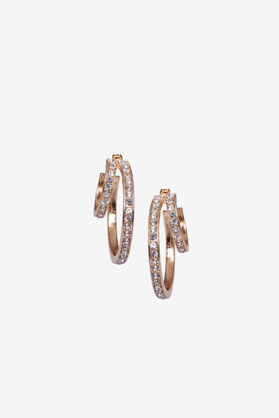 Double the Glam Earrings