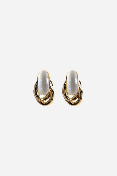 Dual Huggie Earrings