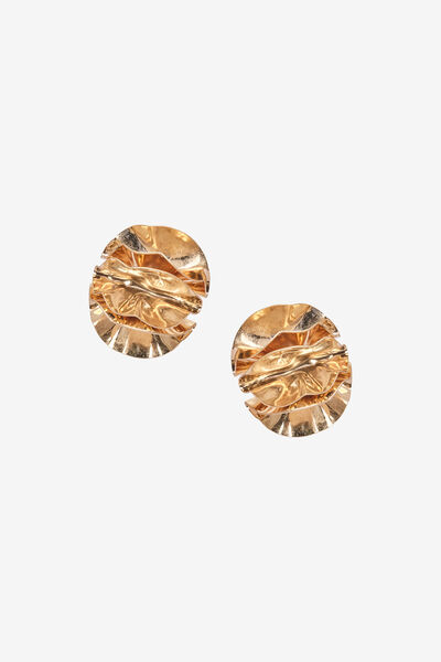 Glossy Leaflets Studs